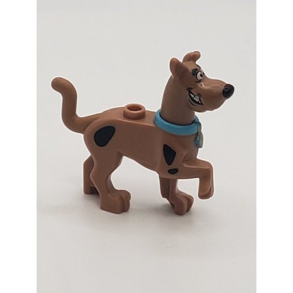Lego Scooby-Doo Dog 75904 Walking W/ Medium Azure Collar Minifigure C0465 - Picture 5 of 8